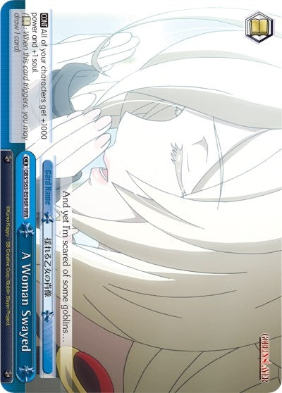 Image for A Woman Swayed (RRR) (Goblin Slayer) (GBS/S63-E096R RRR) - Weiss Schwarz