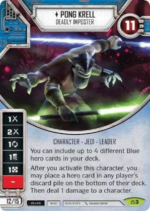 Image for Pong Krell - Deadly Imposter (Covert Missions) - Star Wars: Destiny