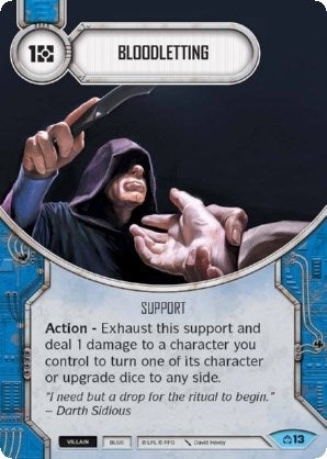 Image for Bloodletting (Covert Missions) (13) - Star Wars: Destiny
