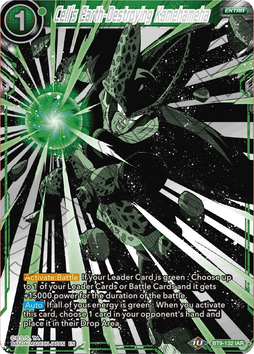 Image for Cell's Earth-Destroying Kamehameha (Universal Onslaught) (BT9-132) - Dragon Ball Super: Masters