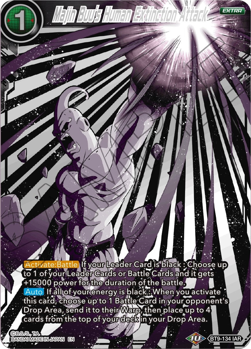 Image for Majin Buu's Human Extinction Attack (Universal Onslaught) (BT9-134) - Dragon Ball Super: Masters