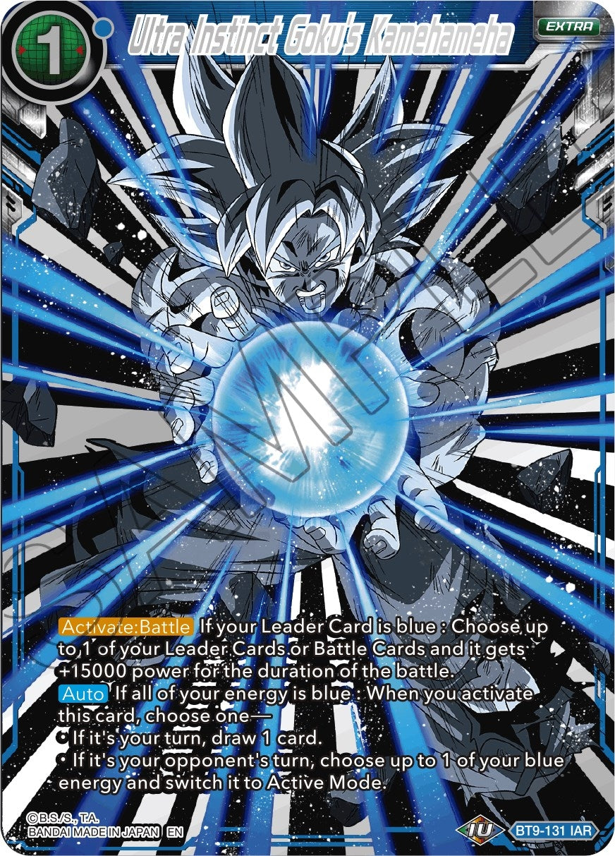 Image for Ultra Instinct Goku's Kamehameha (Universal Onslaught) (BT9-131) - Dragon Ball Super: Masters