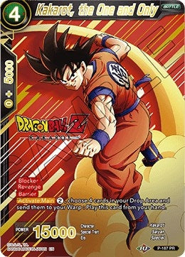 Image for Kakarot, the One and Only (Promotion Cards) (P-187) - Dragon Ball Super: Masters