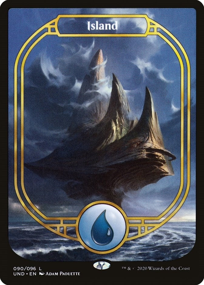 Image for Island (Full Art) (Unsanctioned) (90) - Magic: The Gathering