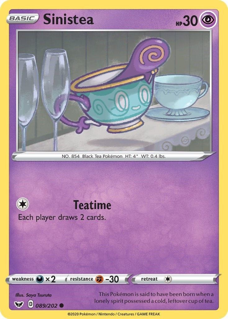Image for Sinistea (SWSH01: Sword & Shield Base Set) (089/202) - Pokemon