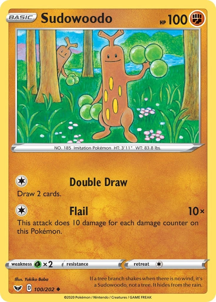 Image for Sudowoodo (SWSH01: Sword & Shield Base Set) (100/202) - Pokemon