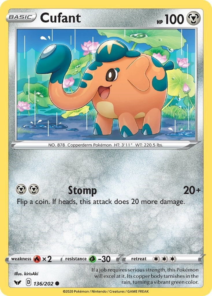 Image for Cufant (SWSH01: Sword & Shield Base Set) (136/202) - Pokemon