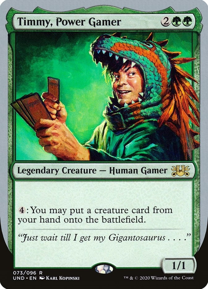 Image for Timmy, Power Gamer (Unsanctioned) (73) - Magic: The Gathering