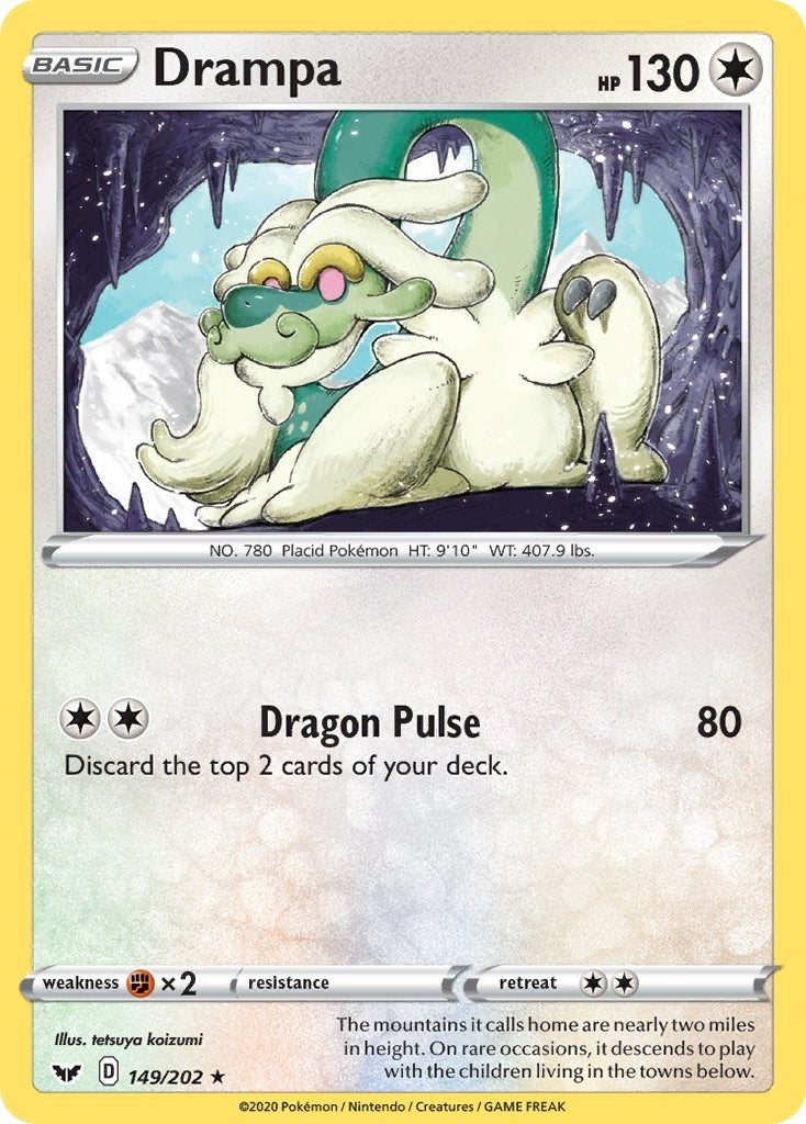 Image for Drampa (SWSH01: Sword & Shield Base Set) (149/202) - Pokemon