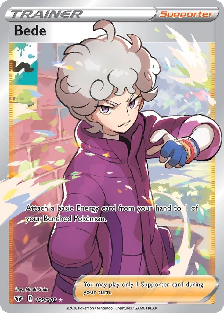 Image for Bede (Full Art) (SWSH01: Sword & Shield Base Set) (199/202) - Pokemon