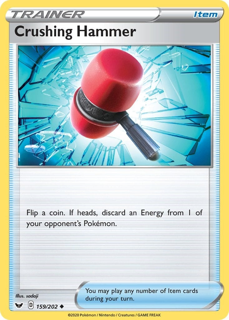 Image for Crushing Hammer (SWSH01: Sword & Shield Base Set) (159/202) - Pokemon