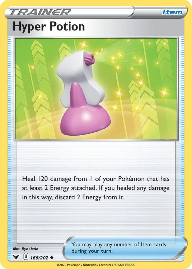 Image for Hyper Potion (SWSH01: Sword & Shield Base Set) (166/202) - Pokemon