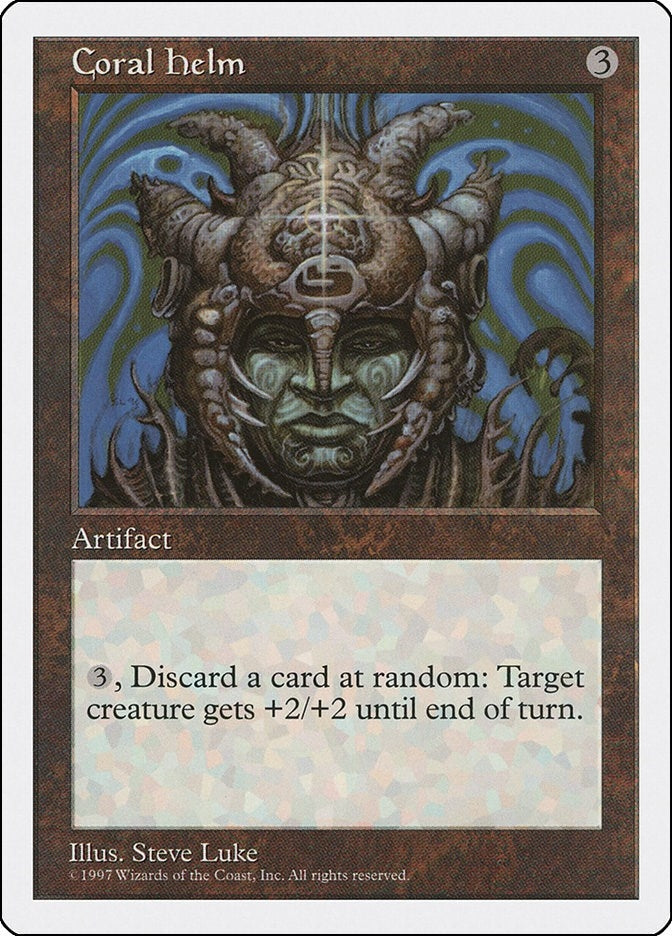 Image for Coral Helm (Fifth Edition) - Magic: The Gathering