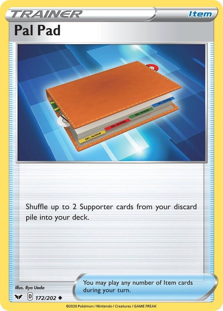 Image for Pal Pad (SWSH01: Sword & Shield Base Set) (172/202) - Pokemon