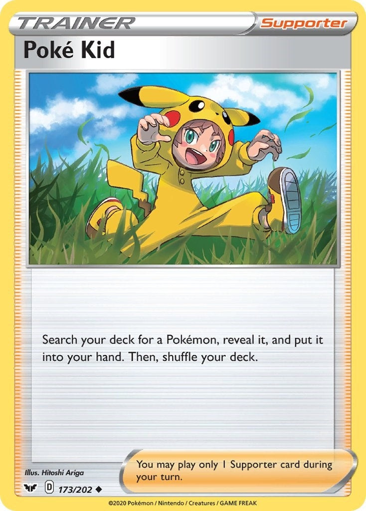Image for Poke Kid (SWSH01: Sword & Shield Base Set) (173/202) - Pokemon