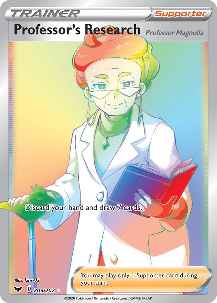 Image for Professor's Research (Secret) (SWSH01: Sword & Shield Base Set) (209/202) - Pokemon