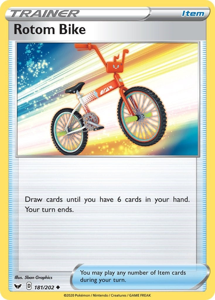 Image for Rotom Bike (SWSH01: Sword & Shield Base Set) (181/202) - Pokemon