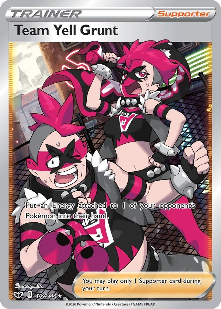 Image for Team Yell Grunt (Full Art) (SWSH01: Sword & Shield Base Set) (202/202) - Pokemon