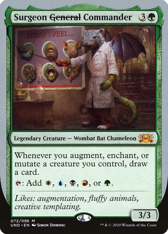 Image for Surgeon ~General~ Commander (Unsanctioned) (72) - Magic: The Gathering