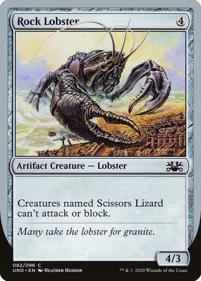 Image for Rock Lobster (Unsanctioned) (82) - Magic: The Gathering