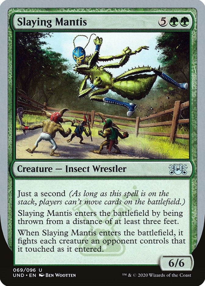 Image for Slaying Mantis (Unsanctioned) (69) - Magic: The Gathering