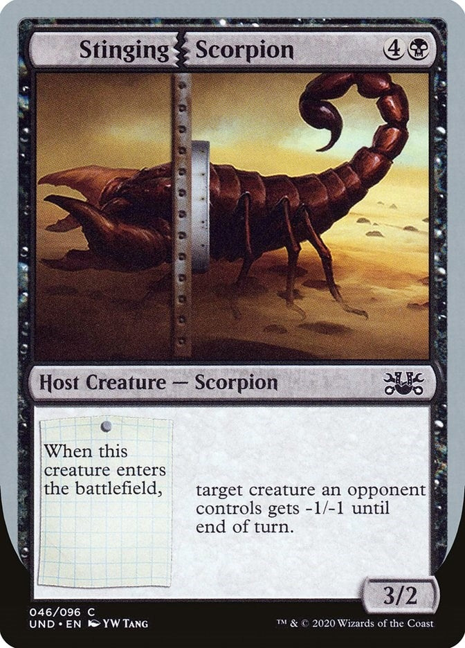 Image for Stinging Scorpion (Unsanctioned) (46) - Magic: The Gathering