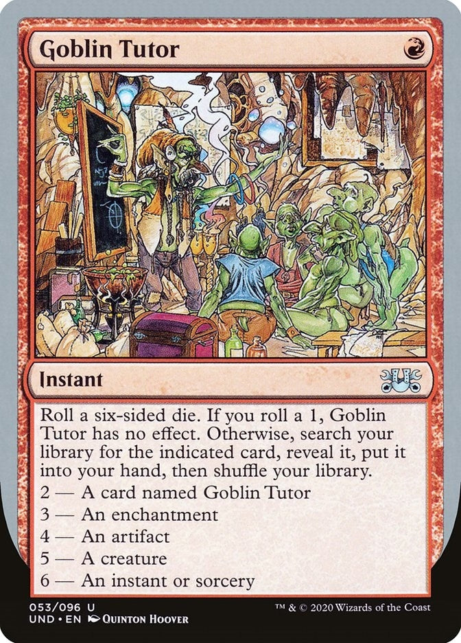Image for Goblin Tutor (Unsanctioned) (53) - Magic: The Gathering