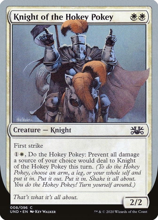 Image for Knight of the Hokey Pokey (Unsanctioned) (8) - Magic: The Gathering