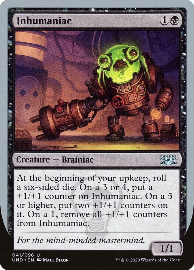 Image for Inhumaniac (Unsanctioned) (41) - Magic: The Gathering