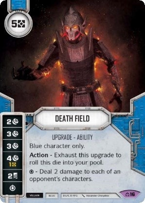 Image for Death Field (Card Only) (Covert Missions) (16) - Star Wars: Destiny