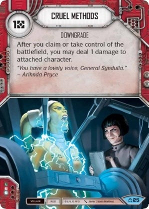Image for Cruel Methods (Covert Missions) (25) - Star Wars: Destiny