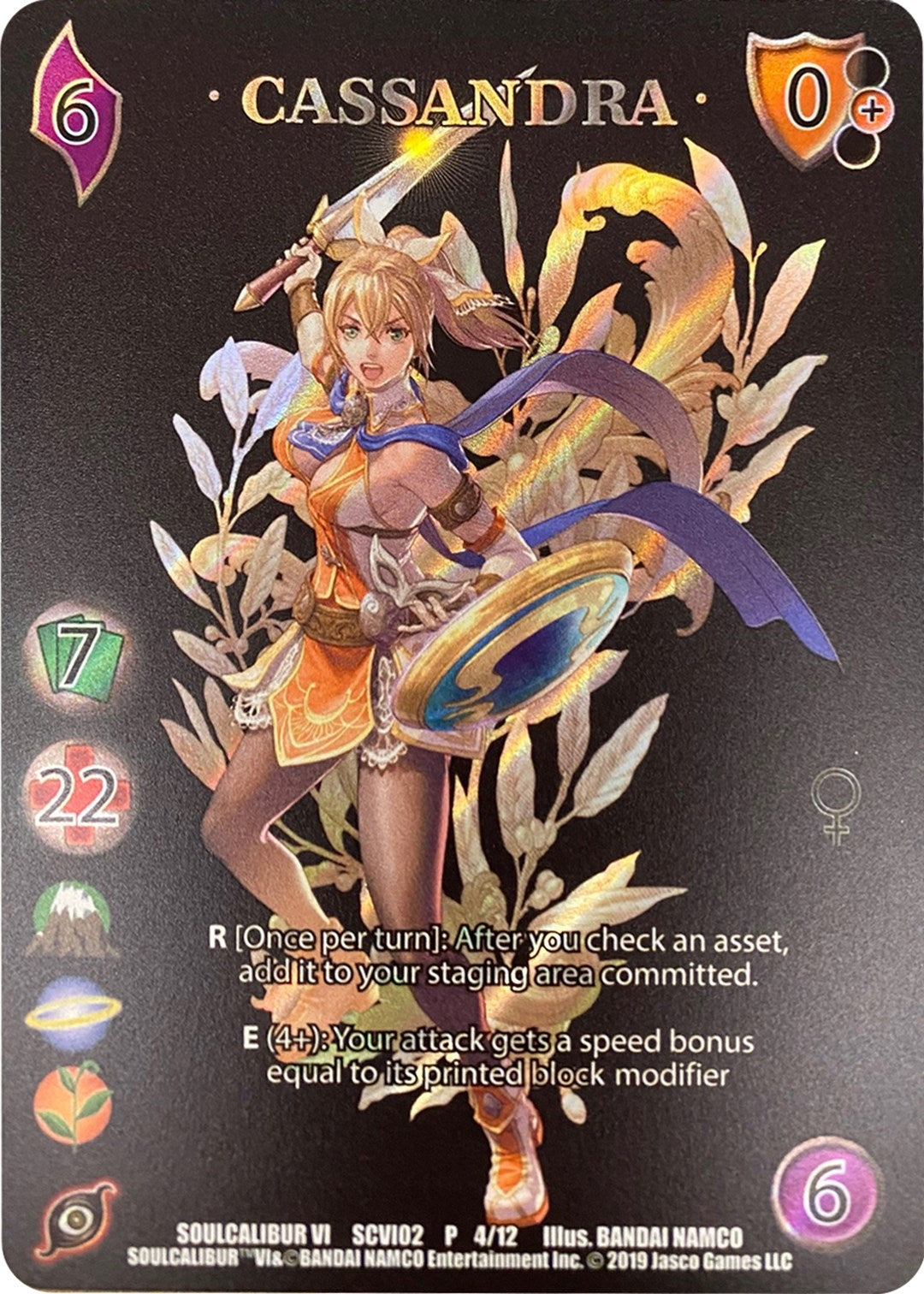 Image for Cassandra (Alt Art) (SoulCalibur VI: Libra of Souls) (4) - UniVersus