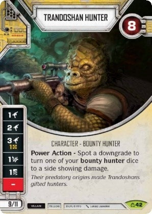 Image for Trandoshan Hunter (Covert Missions) (42) - Star Wars: Destiny