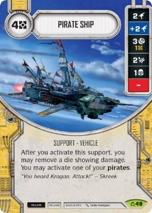 Image for Pirate Ship (Covert Missions) (49) - Star Wars: Destiny