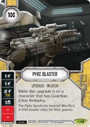 Image for Pyke Blaster (Covert Missions) (52) - Star Wars: Destiny