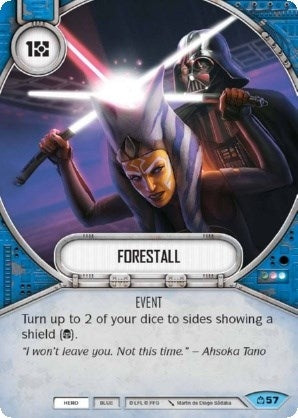 Image for Forestall (Covert Missions) (57) - Star Wars: Destiny