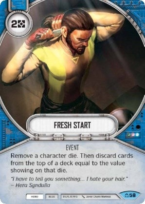Image for Fresh Start (Covert Missions) (58) - Star Wars: Destiny