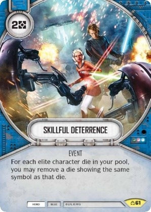 Image for Skillful Deterrence (Covert Missions) (61) - Star Wars: Destiny