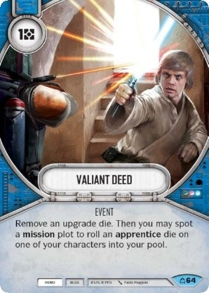 Image for Valiant Deed (Covert Missions) (64) - Star Wars: Destiny