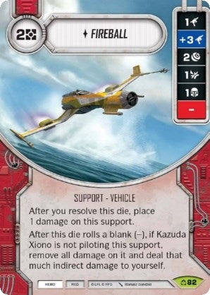 Image for Fireball (Covert Missions) (82) - Star Wars: Destiny