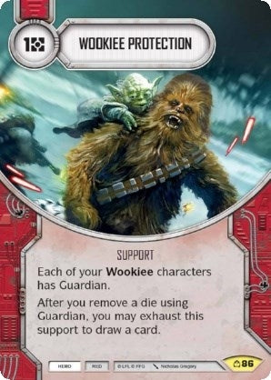 Image for Wookiee Protection (Covert Missions) (86) - Star Wars: Destiny