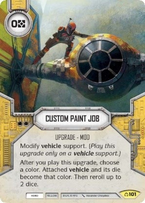 Image for Custom Paint Job (Covert Missions) (101) - Star Wars: Destiny