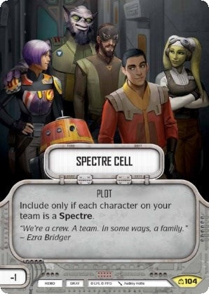 Image for Spectre Cell (Covert Missions) (104) - Star Wars: Destiny