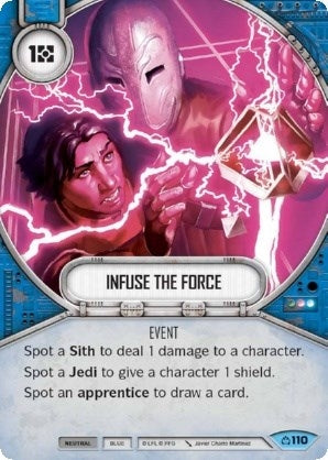 Image for Infuse the Force (Covert Missions) (110) - Star Wars: Destiny