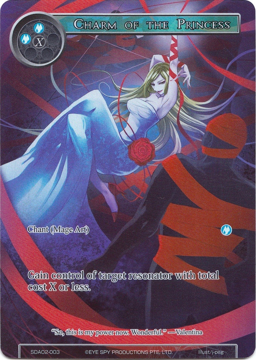 Image for Charm of the Princess (Full Art) (Alice Origin II Starter Deck) (SDAO2-003) - Force of Will