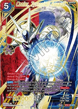 Image for Cooler, Tyrannical Assault (SPR) (Universal Onslaught) (BT9-103) - Dragon Ball Super: Masters