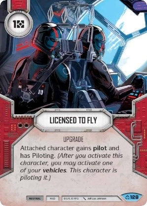 Image for Licensed to Fly (Covert Missions) (128) - Star Wars: Destiny