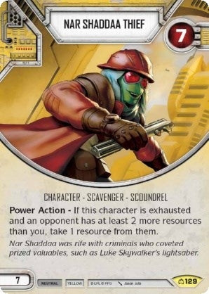 Image for Nar Shaddaa Thief (Covert Missions) (129) - Star Wars: Destiny