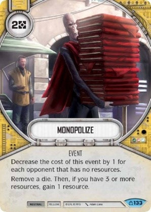 Image for Monopolize (Covert Missions) (133) - Star Wars: Destiny