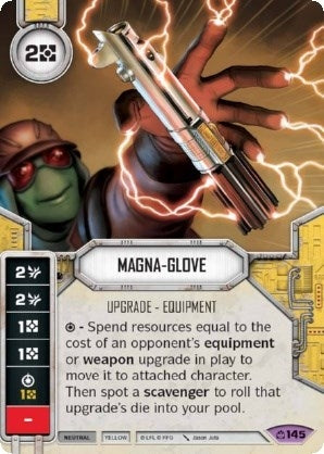 Image for Magna-Glove (Card Only) (Covert Missions) (145) - Star Wars: Destiny